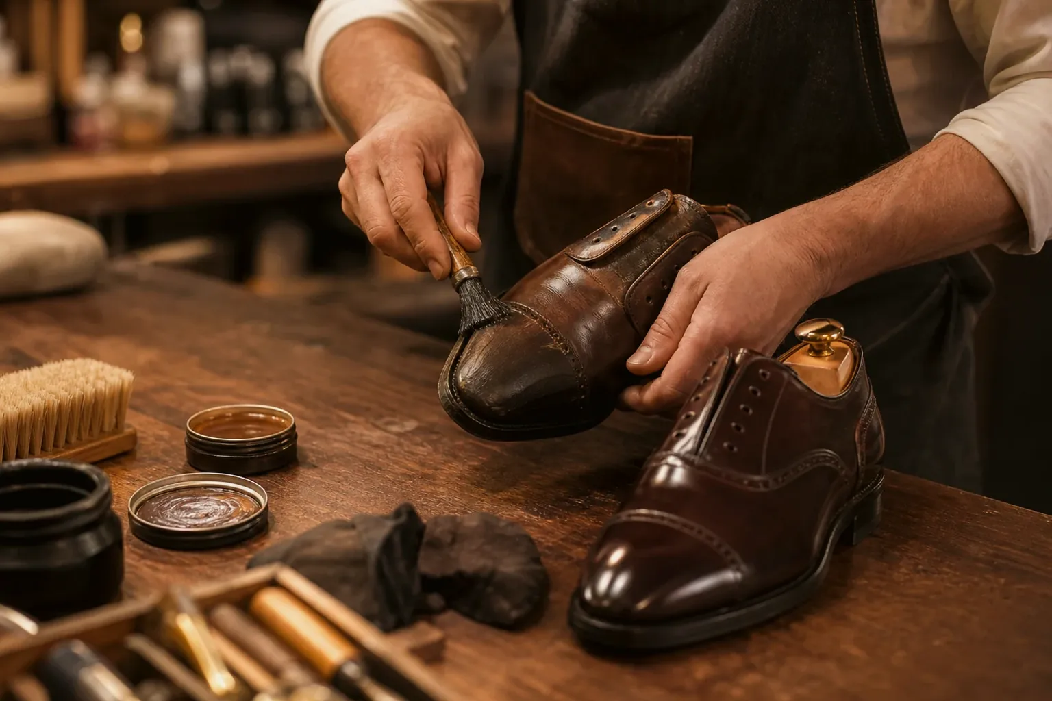 Reforma de sapatos sociais em Campo Grande
